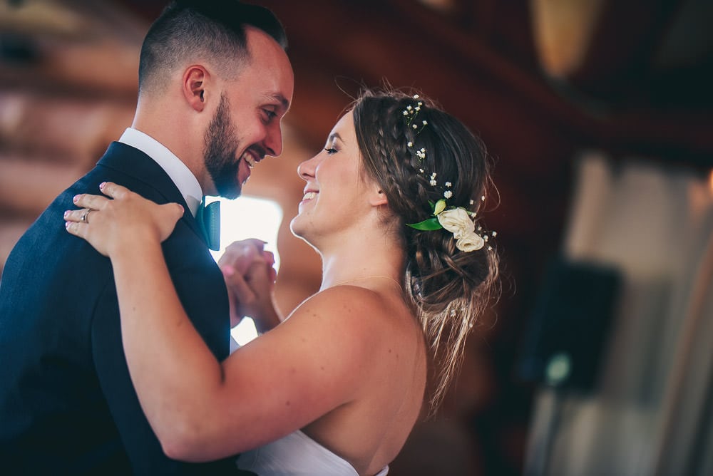 first dance at pine valley chalet